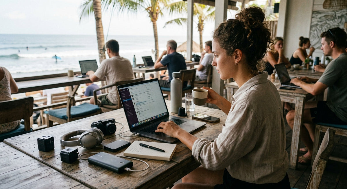 Digital Nomad Essentials: How to Travel and Work Without Carrying Your Whole Office