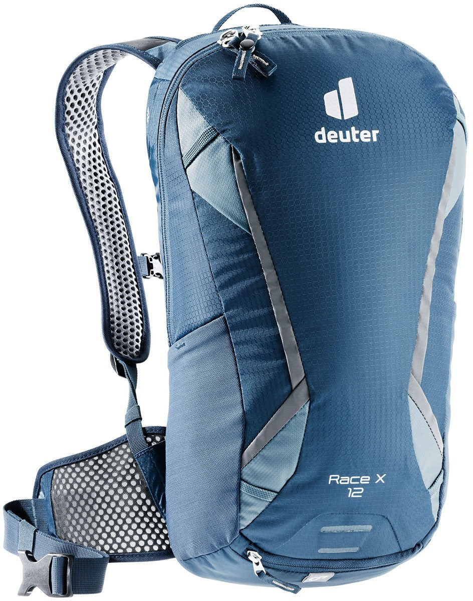 Deuter Race X 12L bike backpack Marine Dusk front view