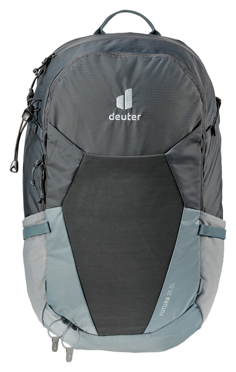 Deuter Futura 25 SL hiking backpack in Graohite-Shale detail view