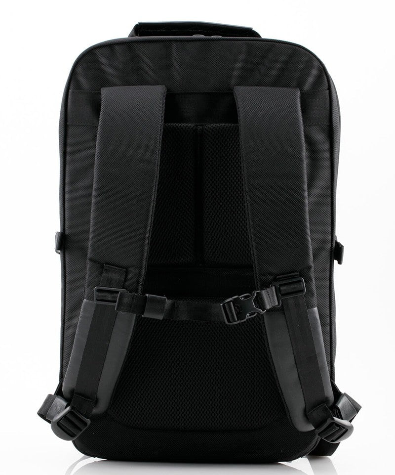 CHUMS SLC Onyx work backpack Black back view