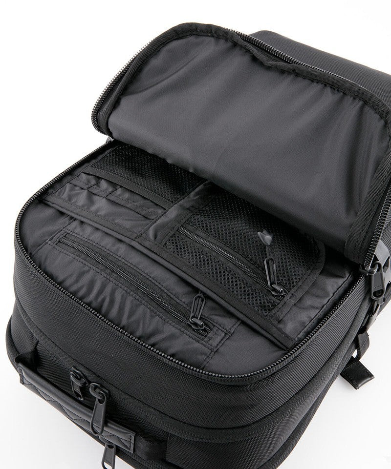 CHUMS SLC Onyx work backpack Black poket organzation