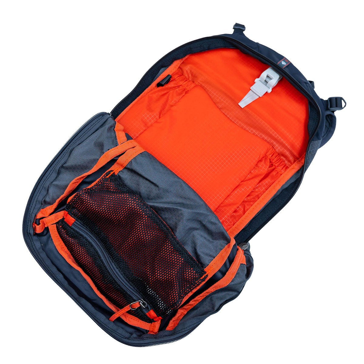 Gregory Miwok 12 Flame Black hiking backpack back system view