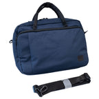 Herschel Tech Gibson 18L Mood Indigo messenger bag front view